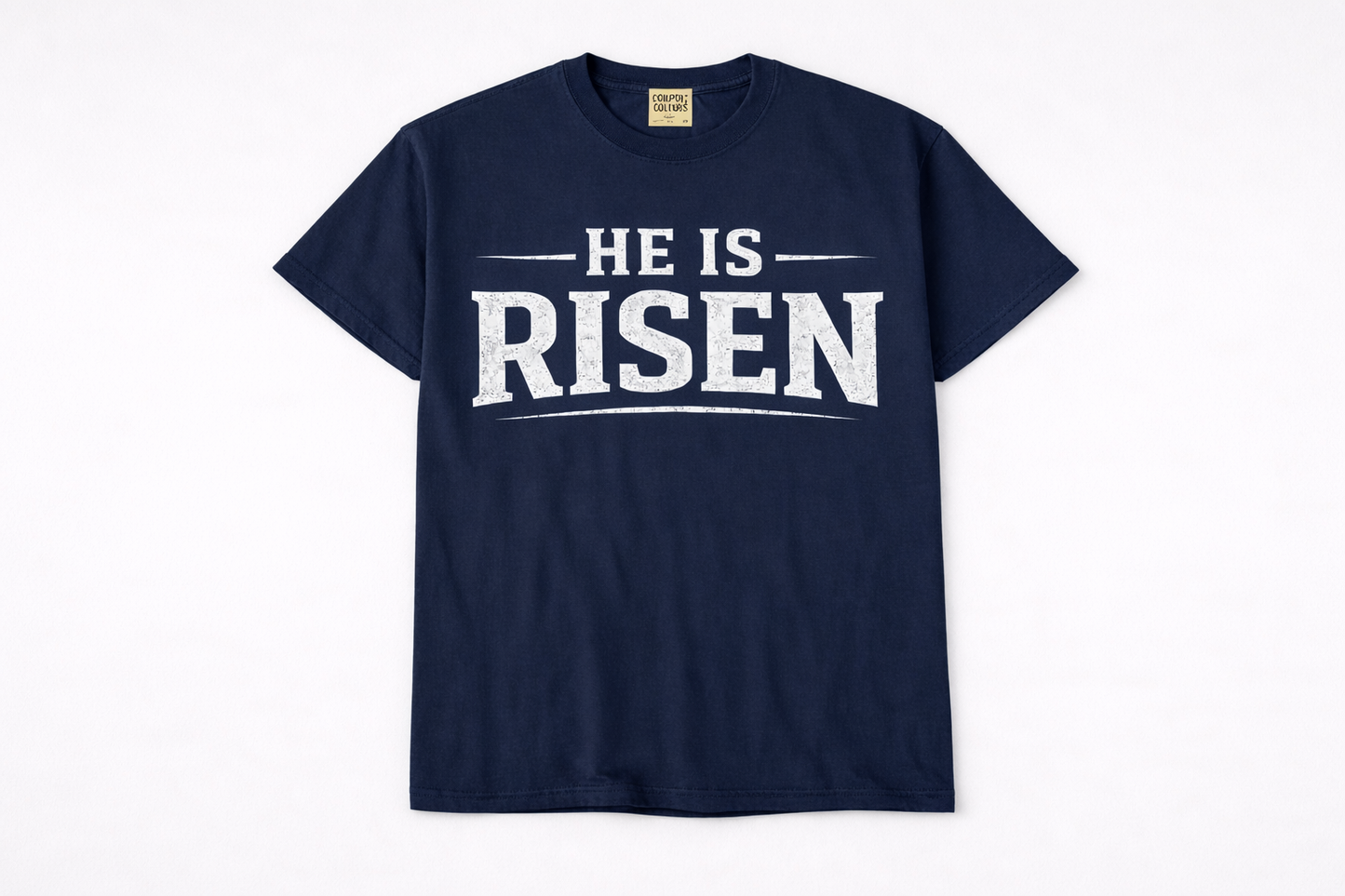 He Is Risen Christian T-Shirt | Comfort Colors Faith Shirt | Easter Christian Tee