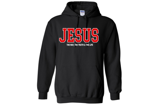 Jesus The Way The Truth The Life Hoodie